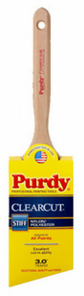 Purdy® 144152130 Clearcut Glide Angular Trim Paint Brush, 3"