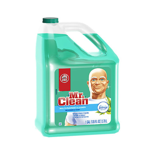 Mr Clean 23124 Meadows & Rain Multi Surface Cleaner/Febreze Freshness, 128 Oz