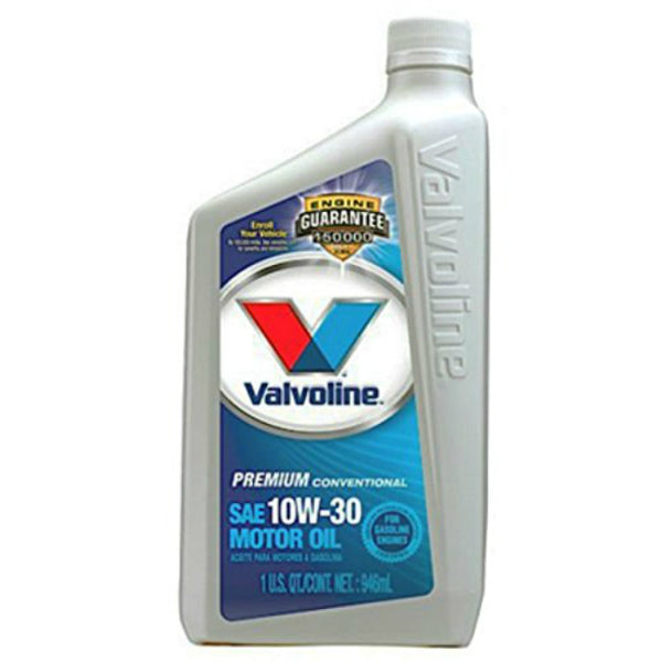 Valvoline® 797578 Premium Conventional Motor Oil, 10W-30, 1 Qt