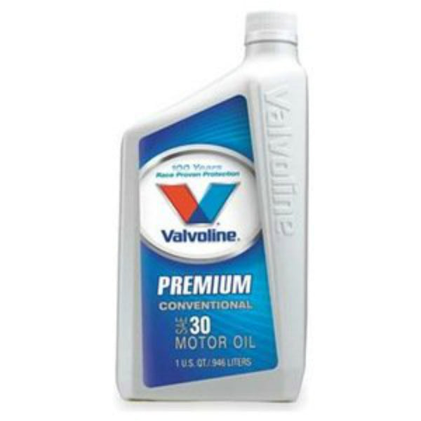 Valvoline® 797978 Premium Conventional Motor Oil, SAE-30, 1 Qt