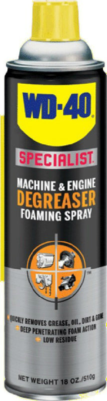  WD-40 Specialist Machine & Engine Degreaser Foaming Spray, 18  OZ : Automotive