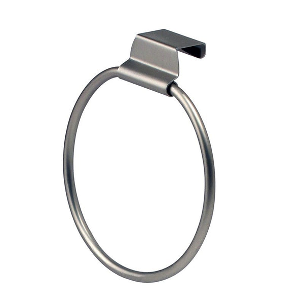 Spectrum® 16871 Over The Cabinet/Drawer Towel Ring, Brushed Nickel