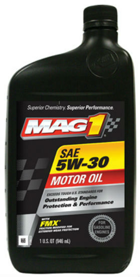 Mag1 MG0453P6 Passenger Car Motor Oil, SAE 5W-30, 1 Qt