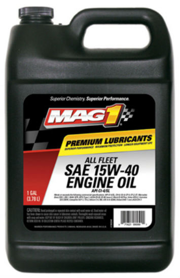 Mag1 MG01543P Premium Lubricants Diesel Engine Oil, SAE 15W-40, 1 Gallon