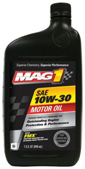 Mag1 MG0313P6 Passenger Car Motor Oil, SAE 10W-30, 1 Qt