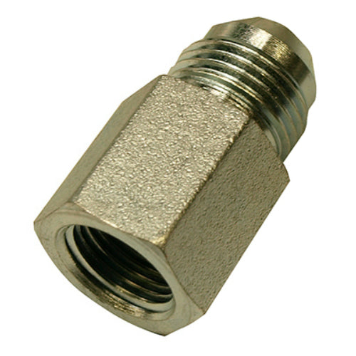 Apache 39036072 Hydraulic Hose Adapter, 3/8" Male JIC x 1/2" FP (Style 2405)