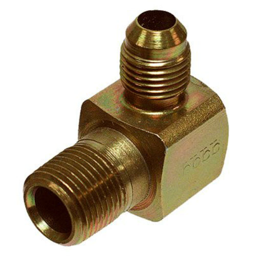 Apache 39007125 90-Degree Hydraulic Hose Adapter, 1/2" Male JIC x 1/2" MP