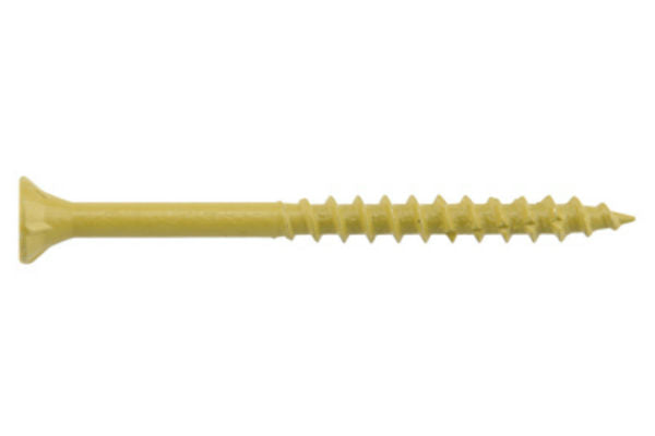 Hillman Fasteners™ 48416 Star Drive Flat-Head Deck Screws, Tan, 2.5" x #10, 5 Lb