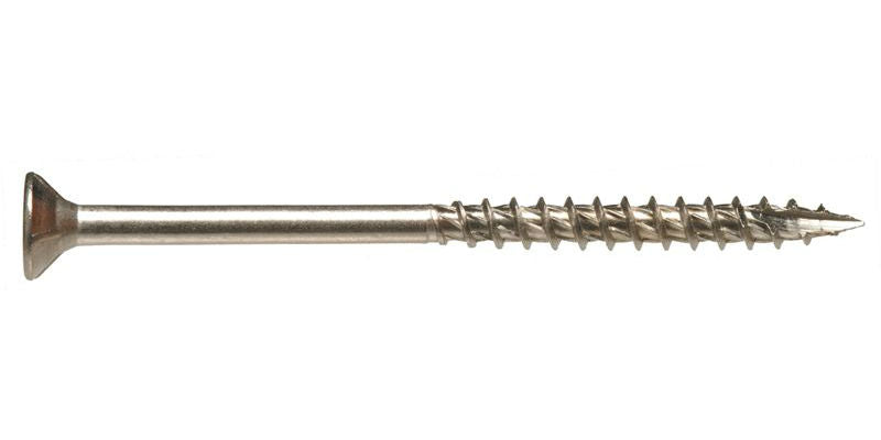 Hillman™ 48619 Stainless Steel Star Drive Outdoor Wood Screws, 1.25" x #8, 1 Lb