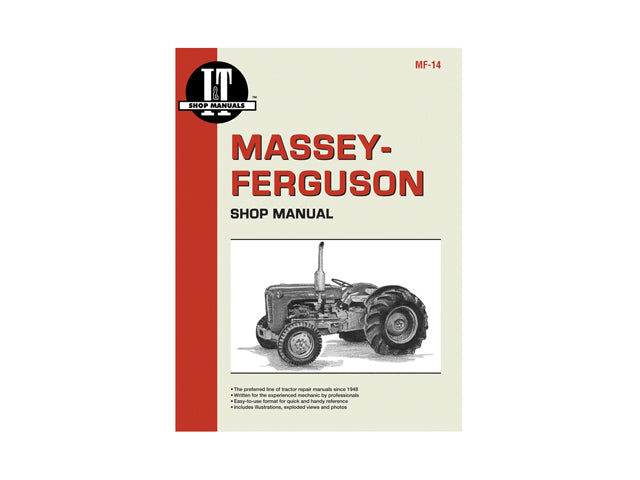 Massey Ferguson MF-14 Shop Manual