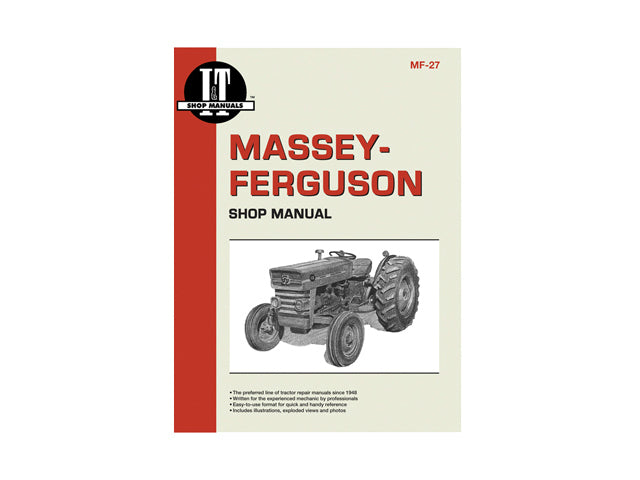 Massey Ferguson MF-27 Gas Shop Manual