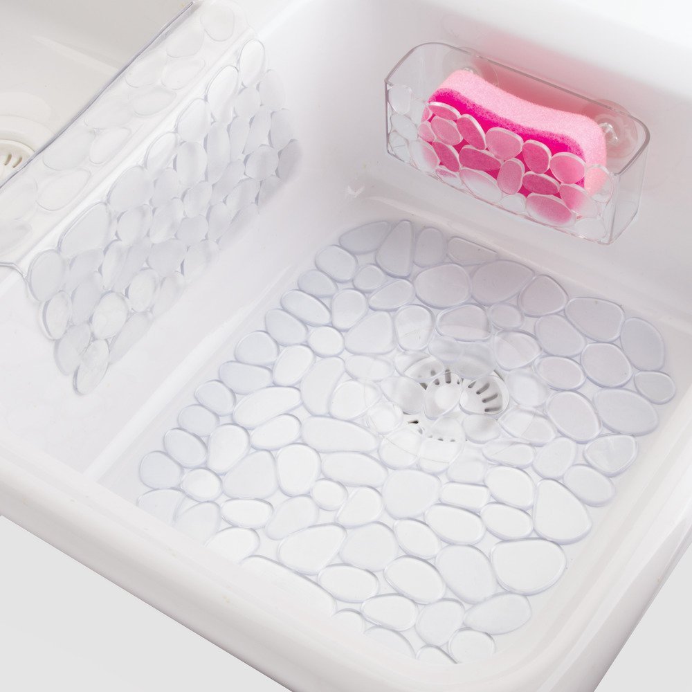 Pebblz Plastic Sink Protector Mat