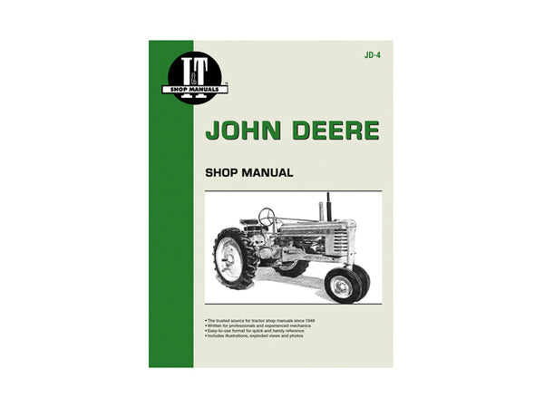 John Deere JD-4 Series A Shop Manual