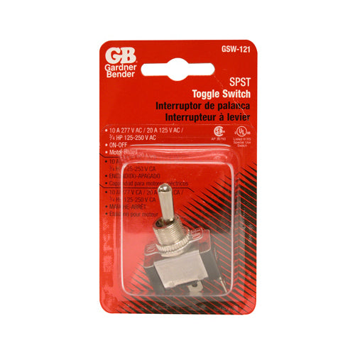 GB Electrical GSW-121 Single Pole Single Throw Heavy Duty Toggle Switch