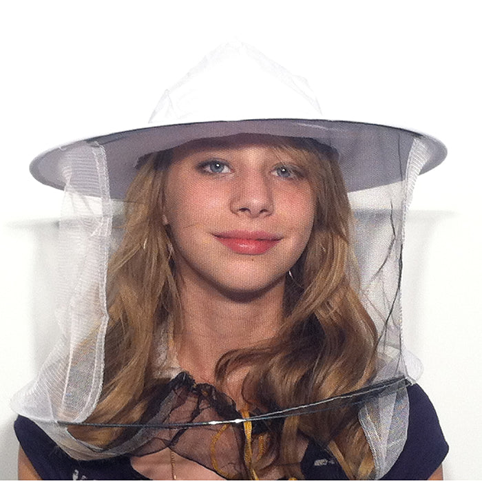 Harvest Lane Honey CLOTHBV-101 Beekeeping or Gardening Veil with Drawstring