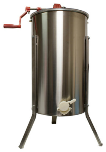 Harvest Lane Honey HONEYE-102 2-Frame Metal Honey Extractor with Honey Gate