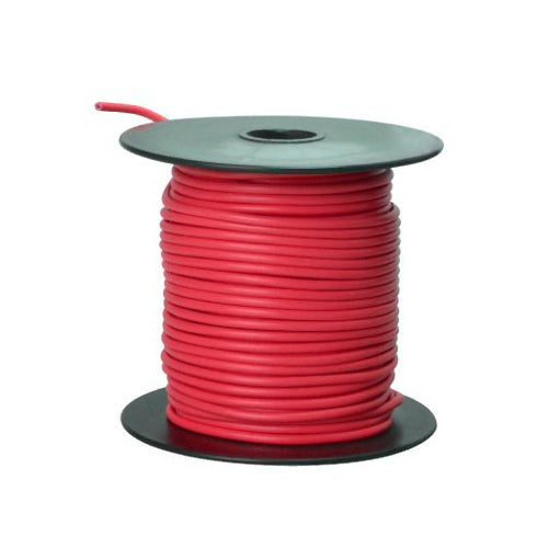 Coleman Cable 55668023 16-Gauge Primary Wire, 100', Red