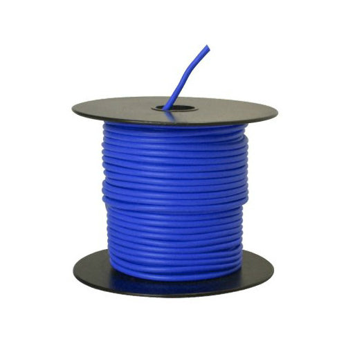 Coleman Cable 55669423 14-Gauge Primary Wire, 100', Blue