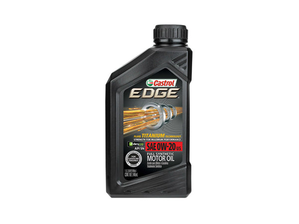 Castrol Edge 06011 Syntec Power Technology Motor Oil, 0W20, Qt