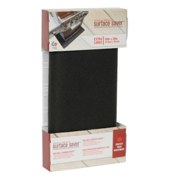 DiversiTech GSS-48 Gas Grill Surface Saver™ Protection Pad, Black, 30" x 48"