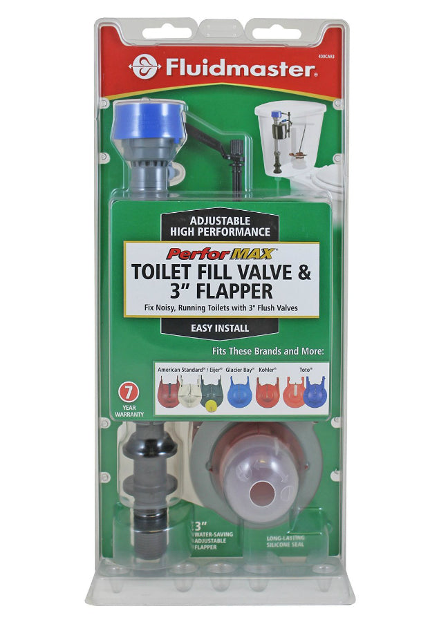 Fluidmaster® 400CAR3P5 PerforMAX® High Performance Toilet Fill Valve, 2-Piece