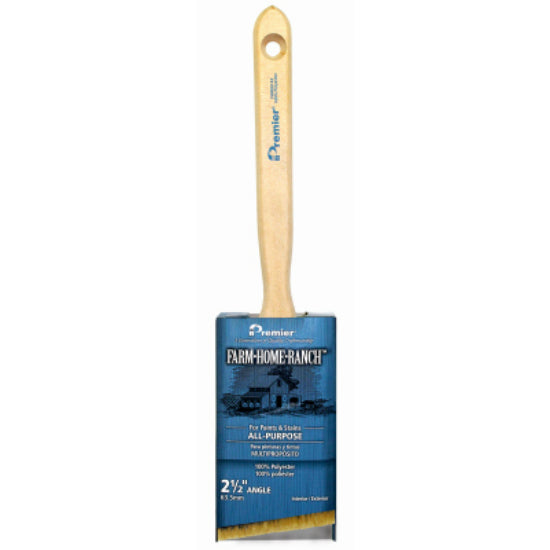 Premier® FHR00142 Farm Home Ranch® All Purpose Angular Sash Paint Brush, 2-1/2"