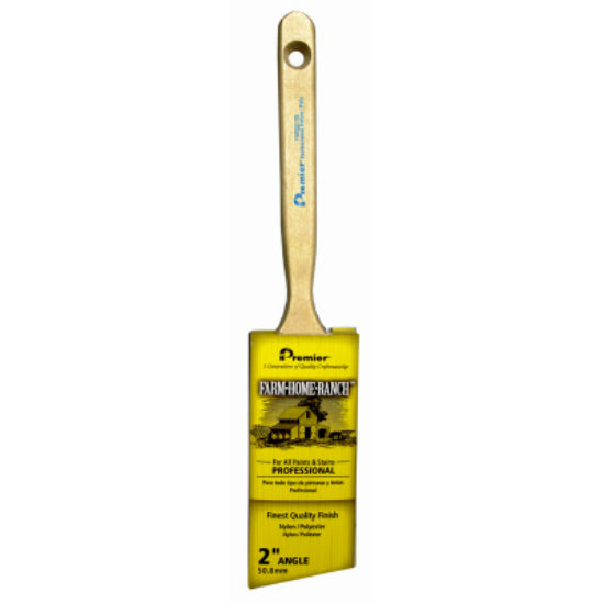 Premier® FHR00135 Farm Home Ranch® Professional Angular Sash Paint Brush, 2"