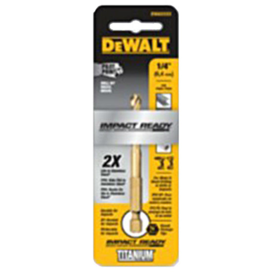 DeWalt® DD5128 Impact Ready® Titanium Drill Bit, 7/16"