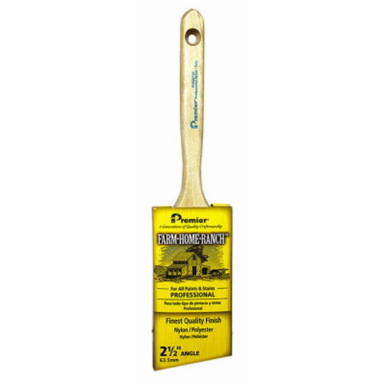 Premier® FHR00137 Farm Home Ranch® Professional Angular Sash Paint Brush, 3"