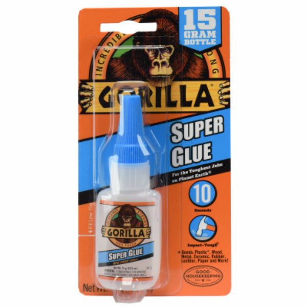 Gorilla 7805009 High Strength Super Glue, 15gm