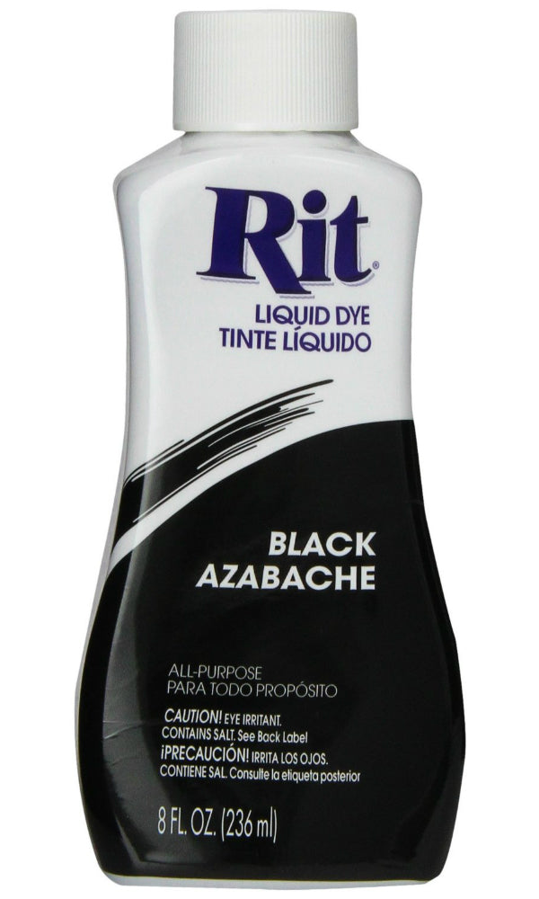 Rit Dye 88150 All Purpose Liquid Dye Black 8 fl oz
