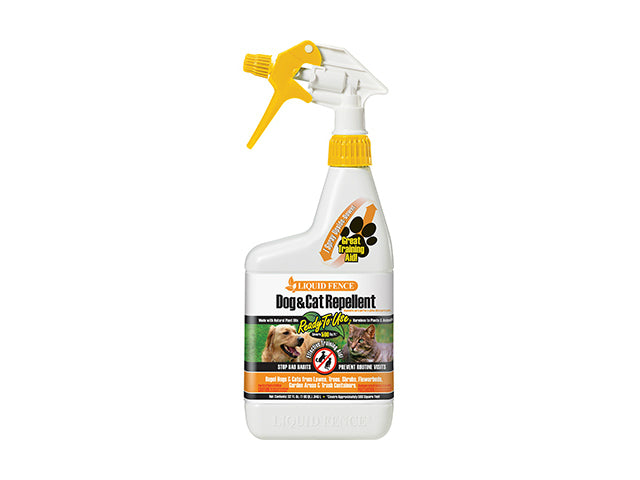 Liquid fence dog & cat repellent best sale