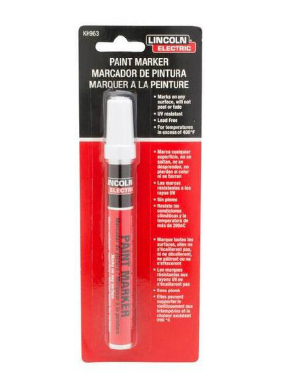 Lincoln Electric KH963 Paint Marker, White