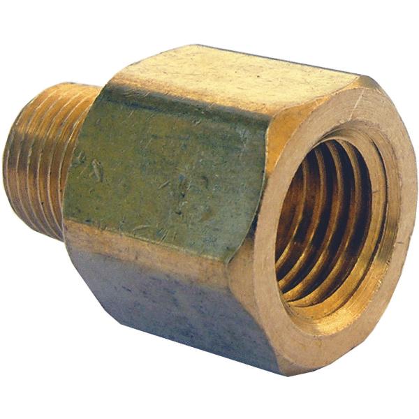 Lasco 17-6785 Brass Adapter, 3/8" F FL x 1/4" MPT