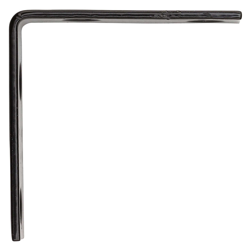 National Hardware® N266-482 Steel Corner Brace, Black, 2-1/2" x 5/8"