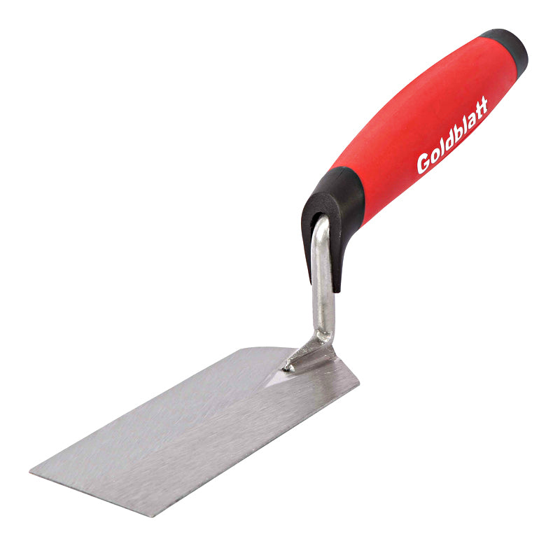 Goldblatt® G02727 Soft Grip Handle Margin Trowel, 5" x 2"