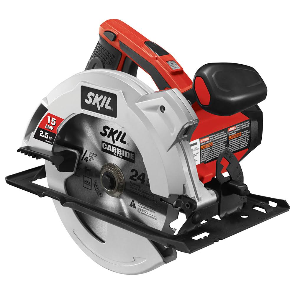 Skil® 5280-01 Circular Saw with Single Beam Laser Guide, 7-1/4", 15-Am –  Toolbox Supply
