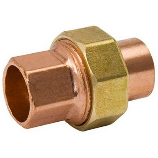 Streamline W-68005 Wrot Copper Union, C x C, 1"