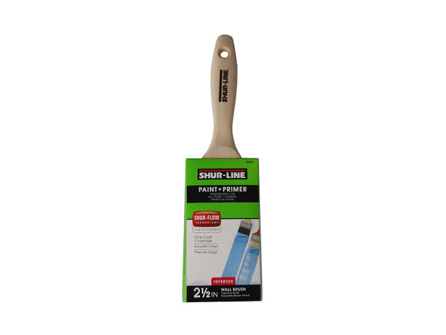 Shur-Line® 2002024 Paint + Primer Flat Premium Paint Brush, 2.5"