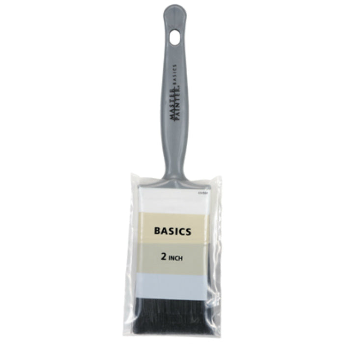 Master Painter® 20120TV Basic Polyester Paint Brush w/ Plastic Handle, 2"