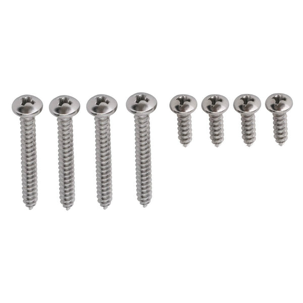 Knape & Vogt® CD-0047-CH Closet-Pro Shelf Bracket Screws, Chrome, 8 Pack