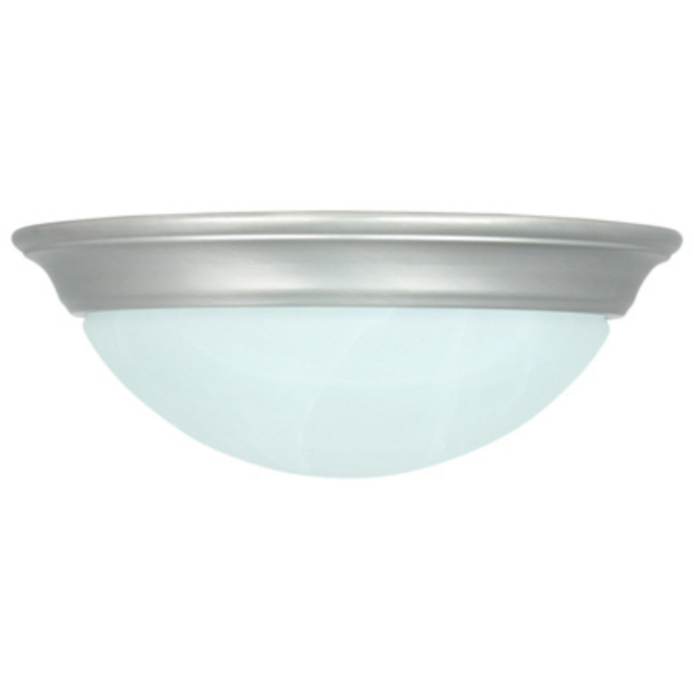 Feit Electric® 73808 Round LED Flush Mount Fixture, Brushed Nickel, 15.5W, 13"