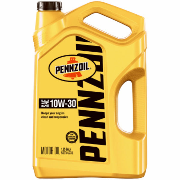 Pennzoil 550045214 Conventional Motor Oil, 10W-30, 5 Qt