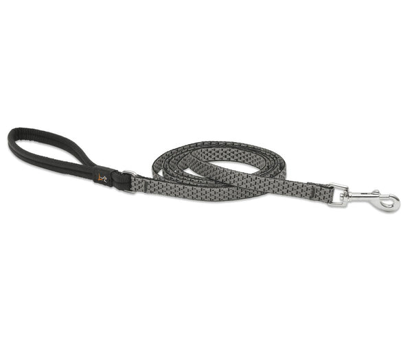 Lupine 36539 ECO Padded Handle Small Dog Leash, Granite Pattern, 1/2" x 6'