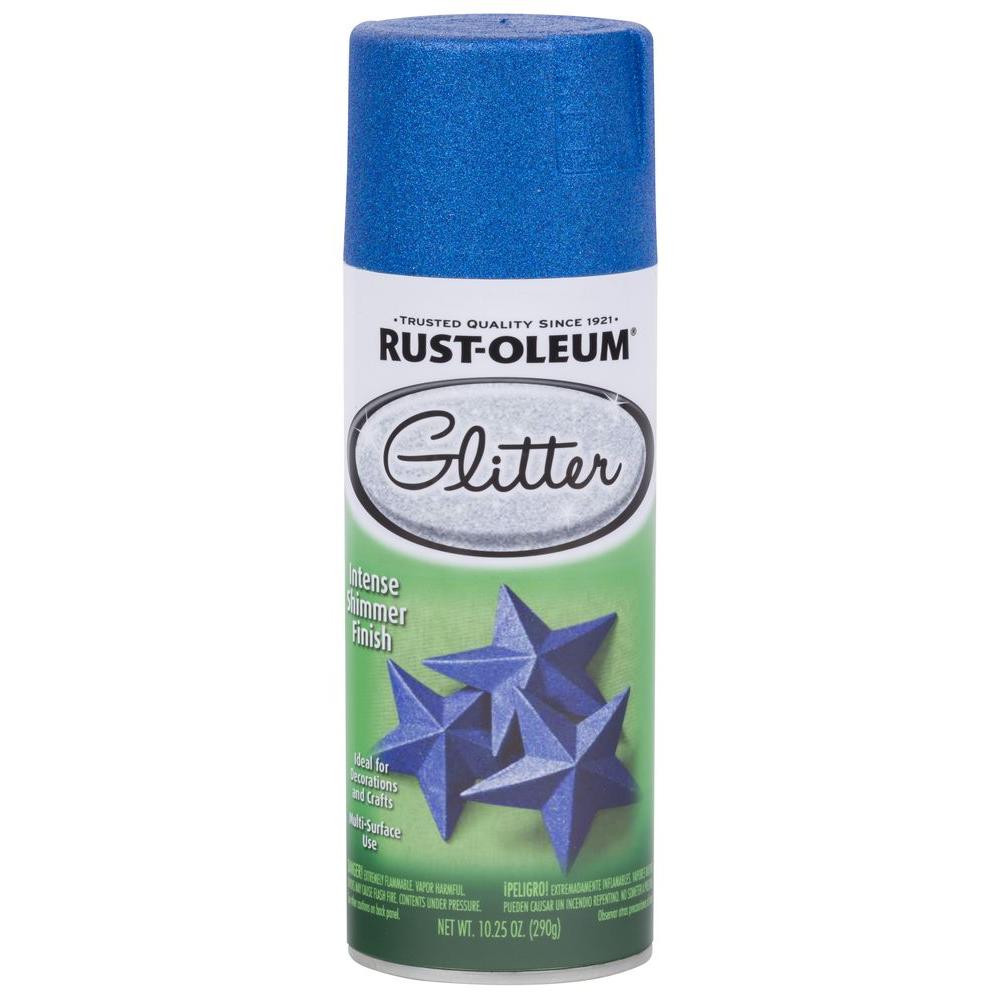 Rust-Oleum® 299425 Specialty® Glitter Spray Paint, Royal Blue, 10.25 Oz