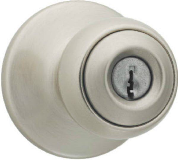 Kwikset® 94050-547 Security Dorian Keyed Entry Lever, Polished Brass –  Toolbox Supply