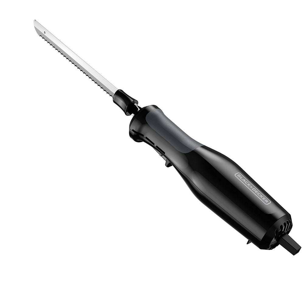Black & Decker 9 Electric Carving Knife Comfort Grip Black Handle EK500B