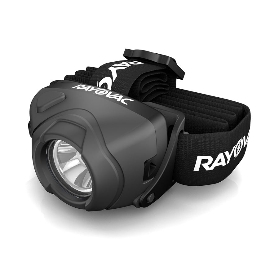 Rayovac® DIYHPHL-BC Virtually Indestructible 3AAA LED Headlight HD, 180 Lumens