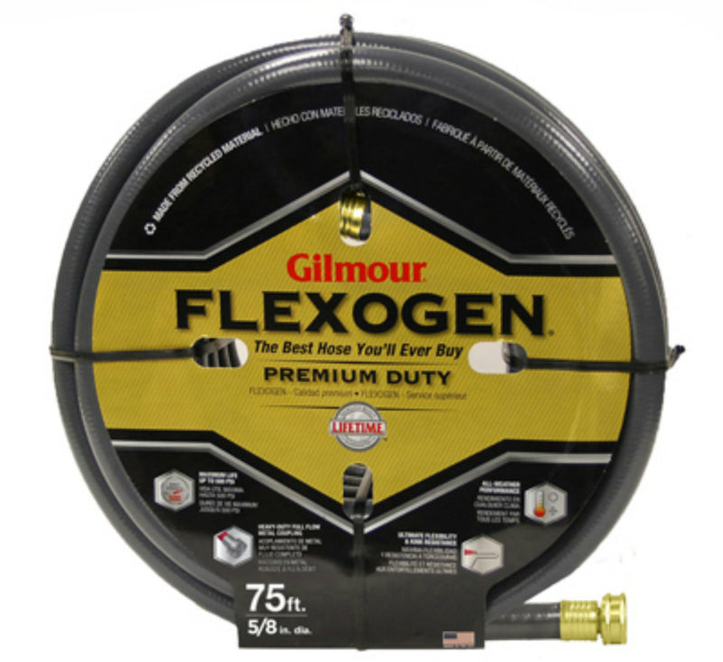 Gilmour® 874751-1001 Flexogen® Premium Duty Hose, 5/8" x 75'