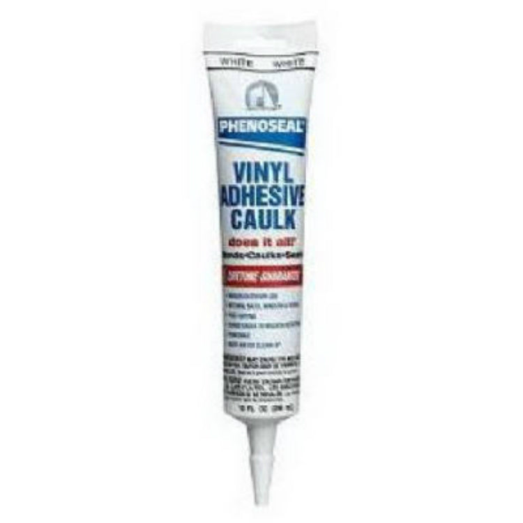 Phenoseal® 07027 Does It All® Translucent Phenoseal Vinyl Caulk, Clear, 6 Oz